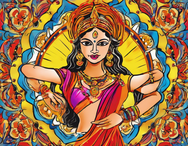 Embracing the Vibrant Colours of Navratri