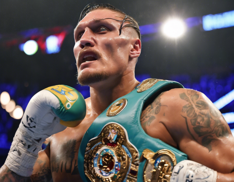 Usyk Suffers Broken Jaw in Bout