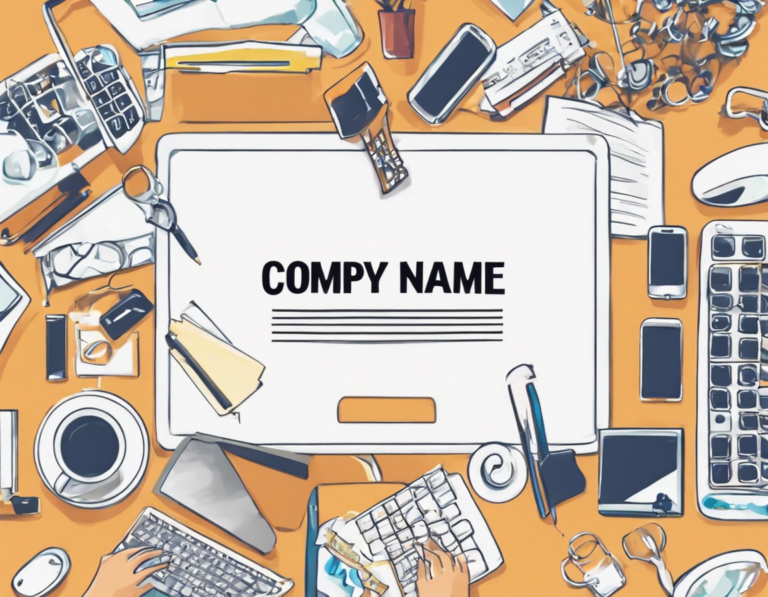 Creative Company Name Ideas: Choose the Perfect Name for Your Business